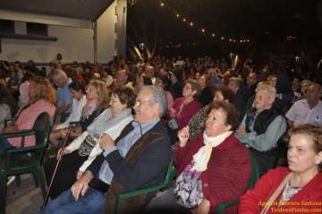 Lección escolar en el pregón de San Roque (Foto TF)